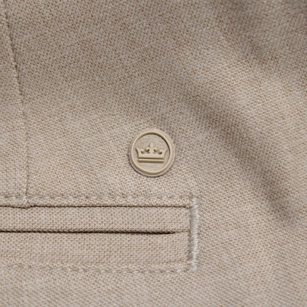 Peter Millar NWT Chinos / Casual Pants Size 40 US Charlotte Beige 100% Polyester